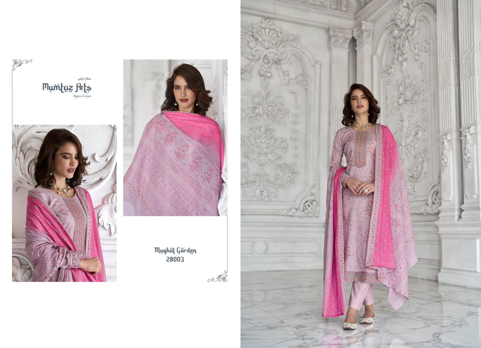 Mughal Garden By Mumtaz Cotton Dress Material Catalog